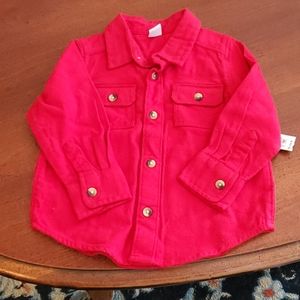 Toddler boys flannel shirt